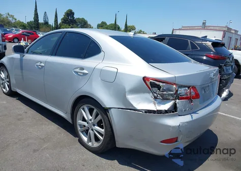 2007 Lexus Is 350 from USA, damaged, VIN JTHBE262575013613
